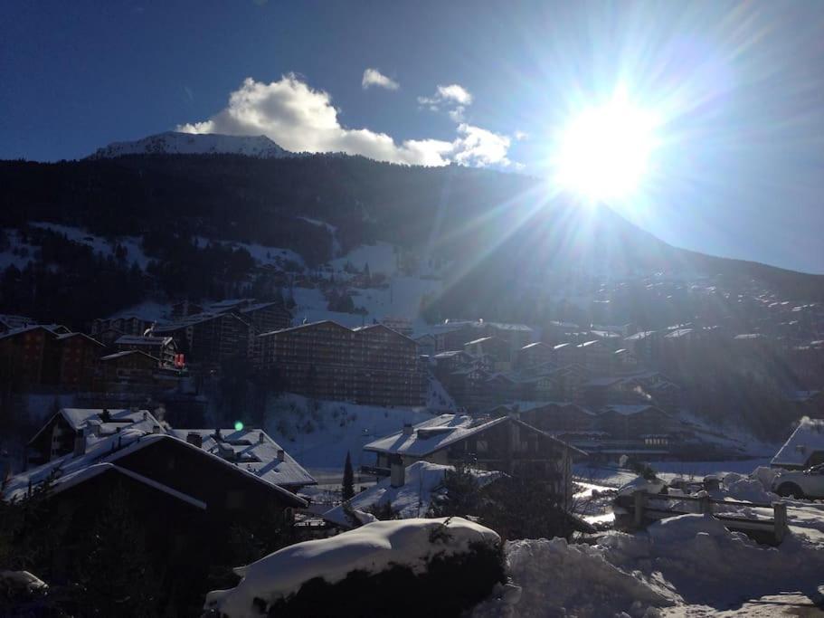Sunny Swiss Mountain Studio In Centre By Jolidi Nendaz Extérieur photo